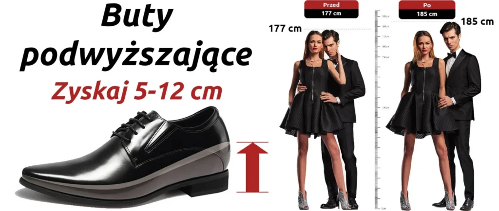 Buty podwyższające Faretti