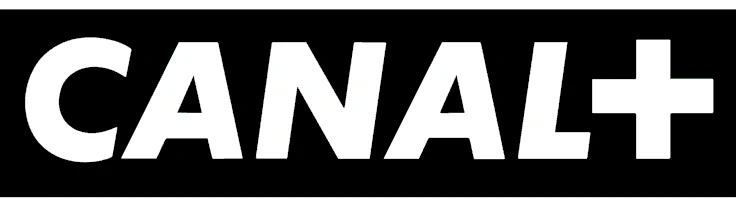 Logo Canal+ – platforma streamingowa z telewizją na żywo, sportem (Liga Mistrzów, Formuła 1) i filmami. Sprawdź ofertę Canal+ online 2026.