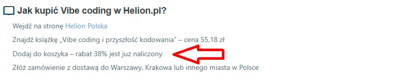 jak sprawdzić czy kod rabatowy jest automatycznie dodany 